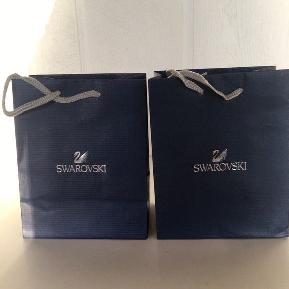 SWAROVSKI GIFT BAGS SET OF TWO - Picture 2 of 8